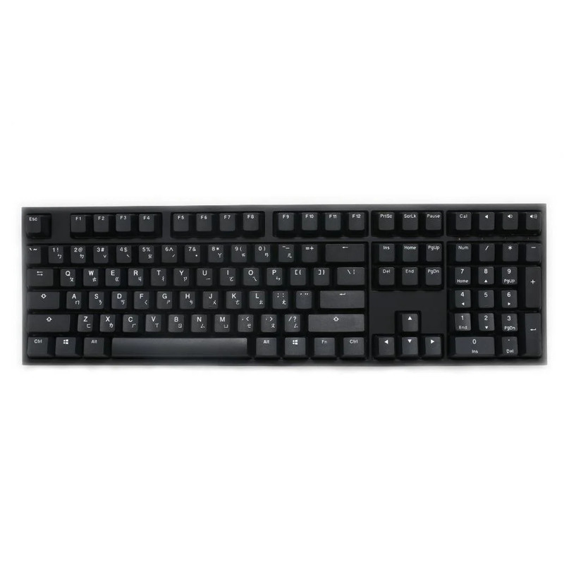 Ducky One 2 Phantom Mechanical Keyboard-Cherry Red - لوحة مفاتيح